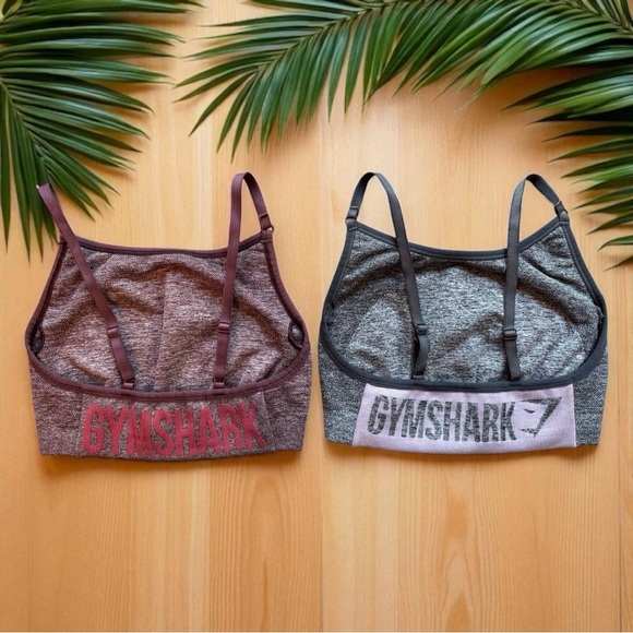 Gymshark Sports Bra Lot – Set of 2 | Size Small | Adjustable Straps - Picture 1 of 11